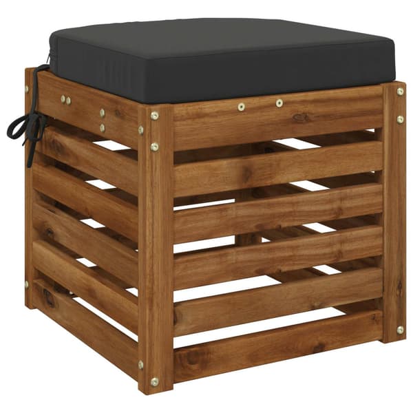 1-delad Sittkudde SOEST 100% Polyester Antracit 45 x 45 x 7 cm