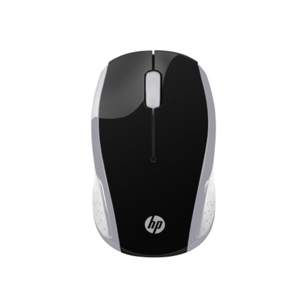 HP 200 - mus - 2.4 GHz - silver Svart, Silver
