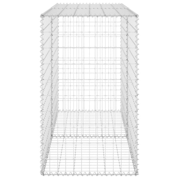 Gabionmur galvaniserat stål 150x60x100 cm