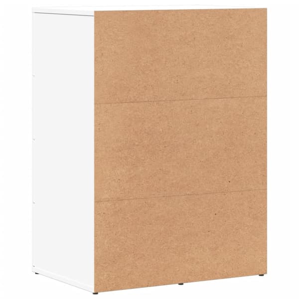 Skänkar 2 st vit 59x39x80 cm konstruerat trä