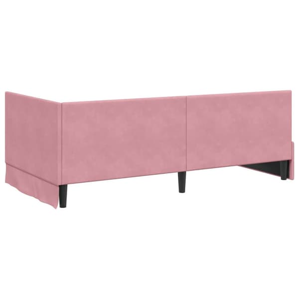 Hörn Sängram Rosa 90 x 190 cm Sammet