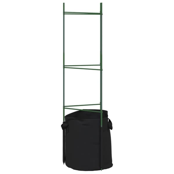 Tomatbur med växtpåse 2 st 116 cm stål och PP