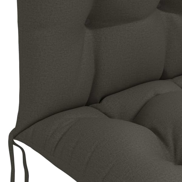 Solsängkudde PUTTEN 100% Polyester Antracit 48 x 112 x 10 cm