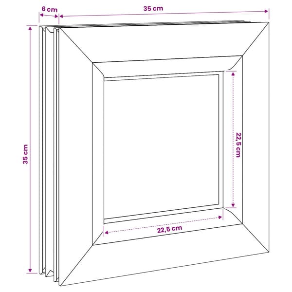 Källarfönster RISOR 35 x 35 cm PVC och glas