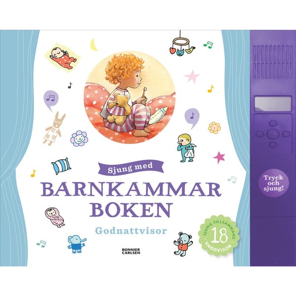 Sjung med barnkammarboken : godnattvisor (inbunden)
