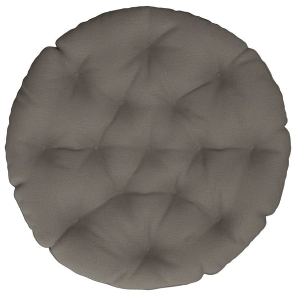 Hängstolskudde VIANEN 100% Polyester Grå Ø 80 x 12 cm