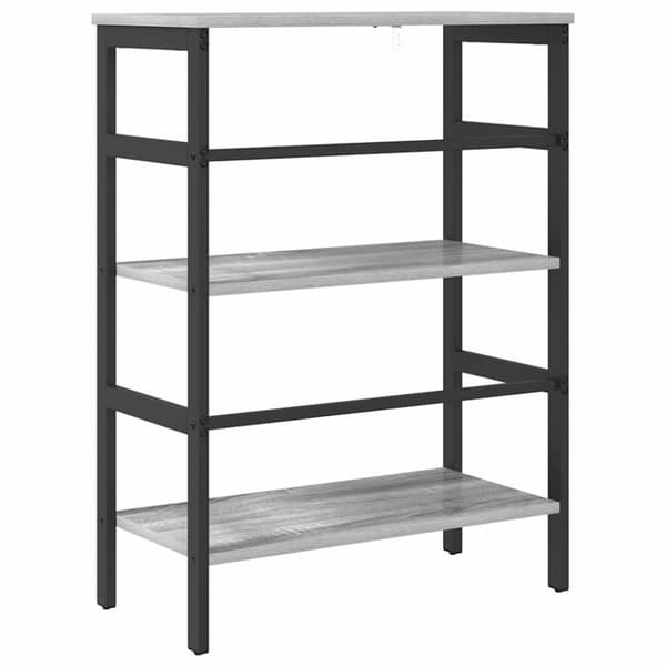 Hyllsystem Grå Sonoma 60 x 29,5 x 81 cm Konstruerat trä
