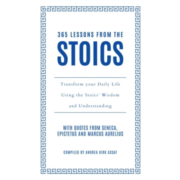 365 Lessons from the Stoics (inbunden, eng)