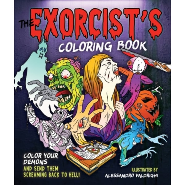 The Exorcist's Coloring Book (häftad, eng)