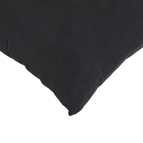 Sofakuddar 2 pcs Svart 50 x 30 cm Kordread tyg