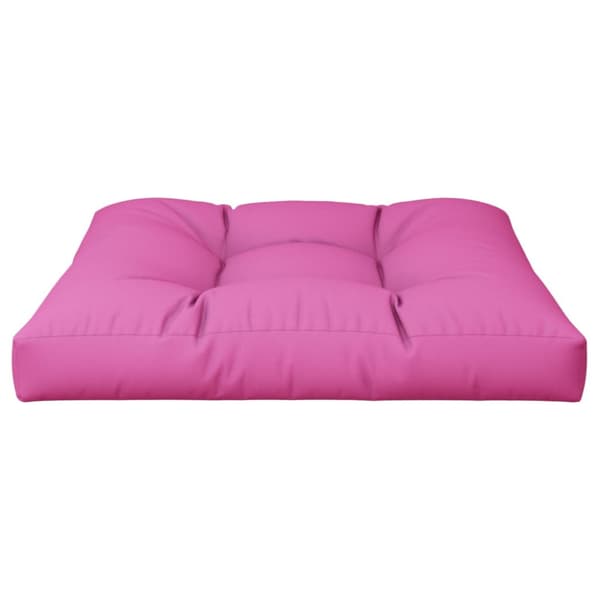 Palldyna rosa 70x70x12 cm tyg