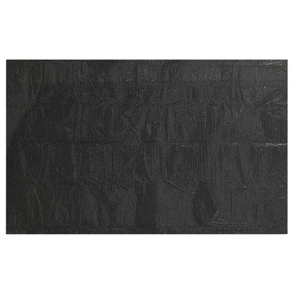 Poolskydd svart 488x244 cm PE
