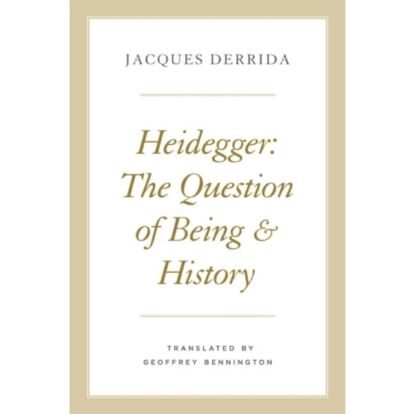 Heidegger (häftad, eng)