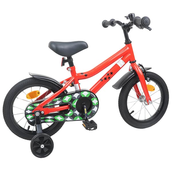 Barncykel 12 Tum för 2-4 åringar Röd