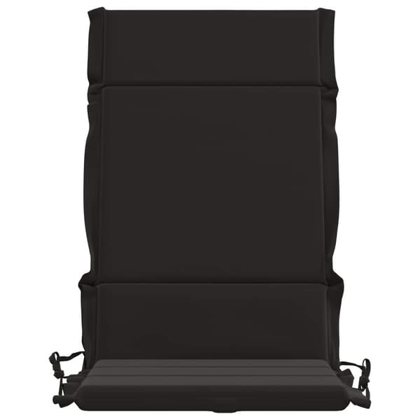 4-delade Höga Ryggstolsdynor GEMERT 4 st 100% Polyester Svart