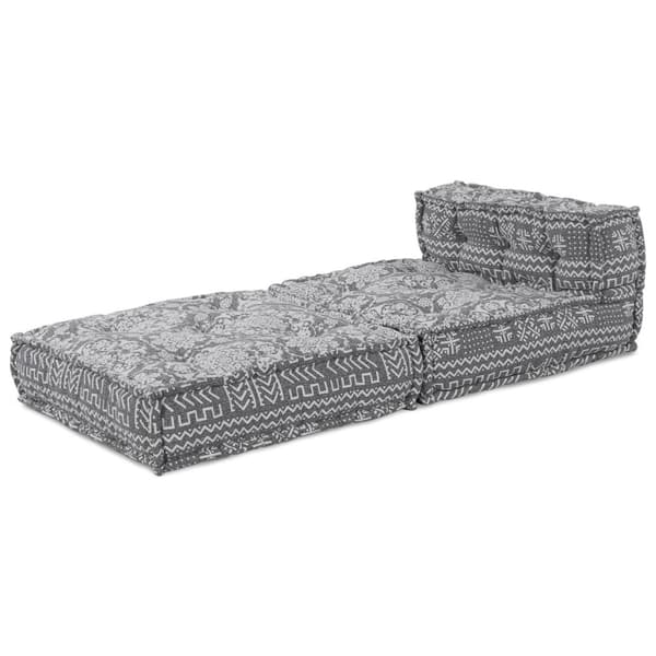 Modulsofa enhet Ljusgrå 70 x 70 x 56 cm Tyg