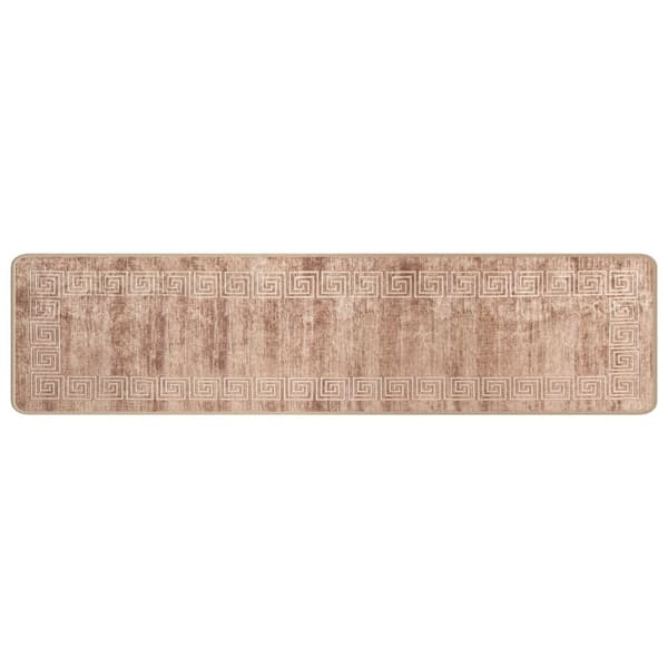 Mattlöpare MARSA Vit 50 x 450 cm Polyester och PVC
