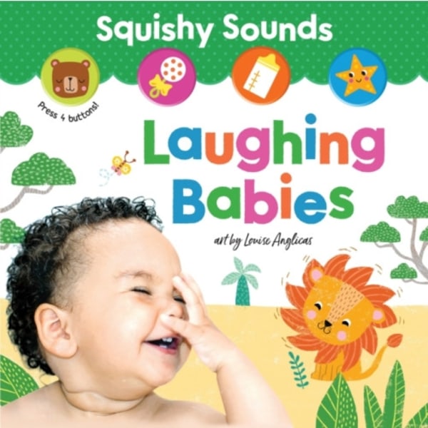 Squishy Sounds: Laughing Babies (bok, board book, eng)