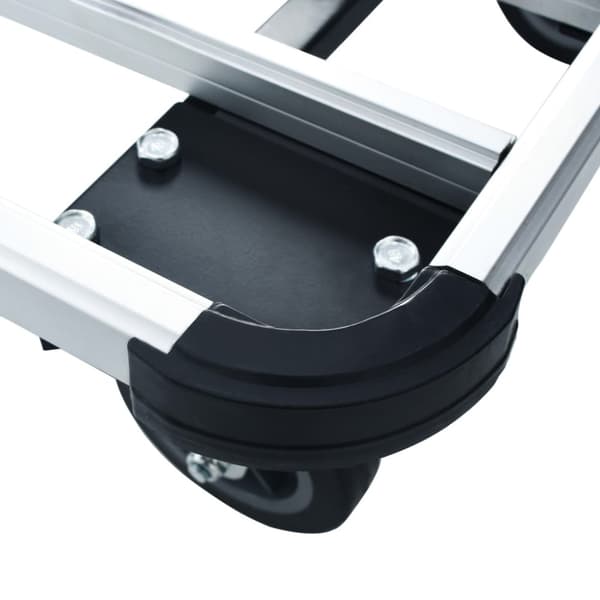 Hopfällbar säckkärra 150 kg aluminium silver