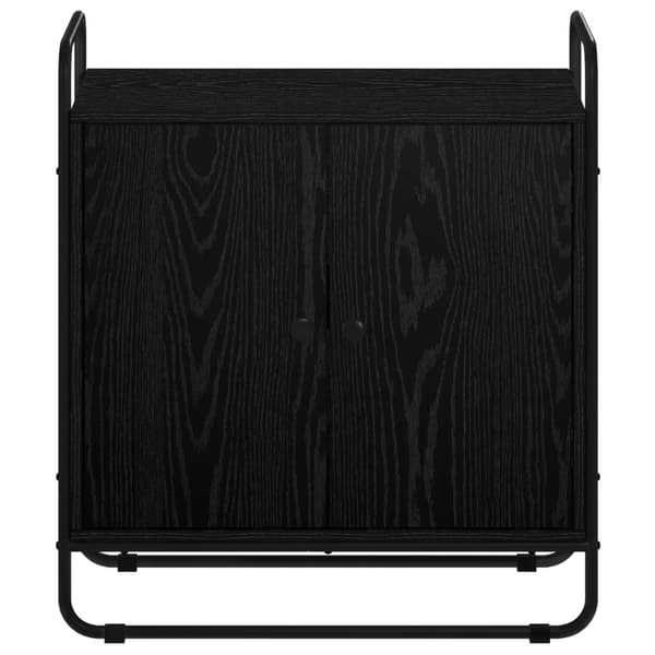 Sideboard Svart ek 68 x 35 x 75 cm Konstruerat trä