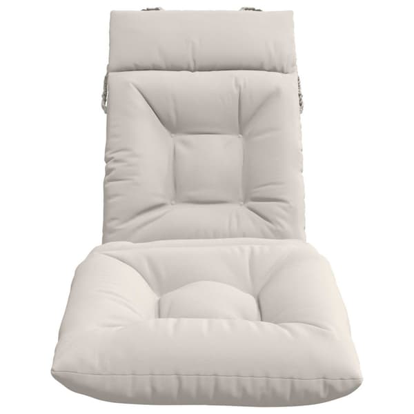 Solstol Kudde VIANEN 100% Polyester Vit 200 x 60 x 8 cm