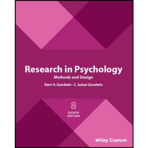 Research in Psychology Methods and Design 8e (häftad, eng)