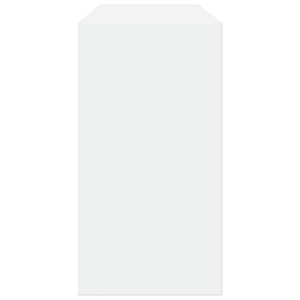 Tvättställsskåp vit 90x29x55 cm konstruerat trä