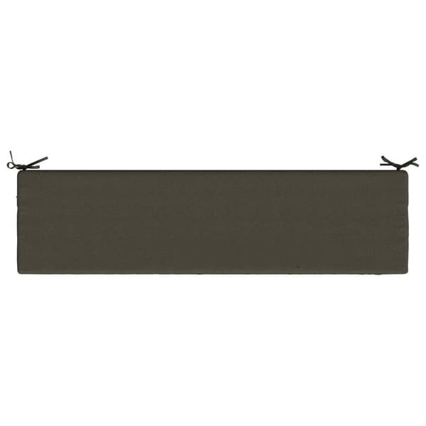 Bänk kudde SOEST 100% Polyester Antracit 140 x 40 x 5 cm