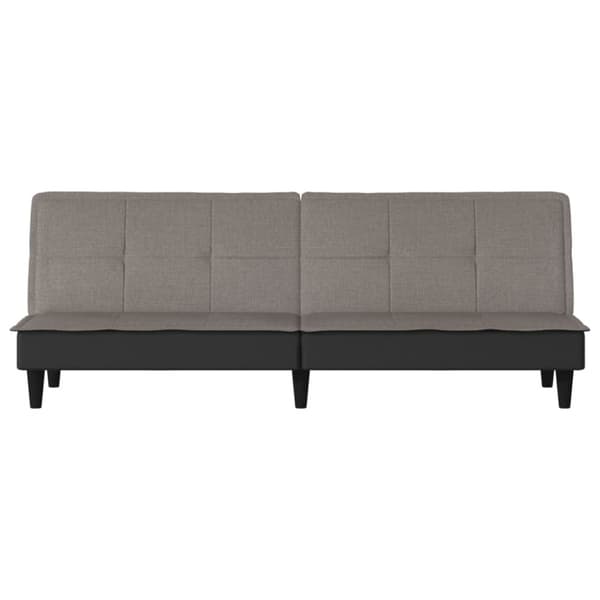 Bäddsoffa taupe tyg