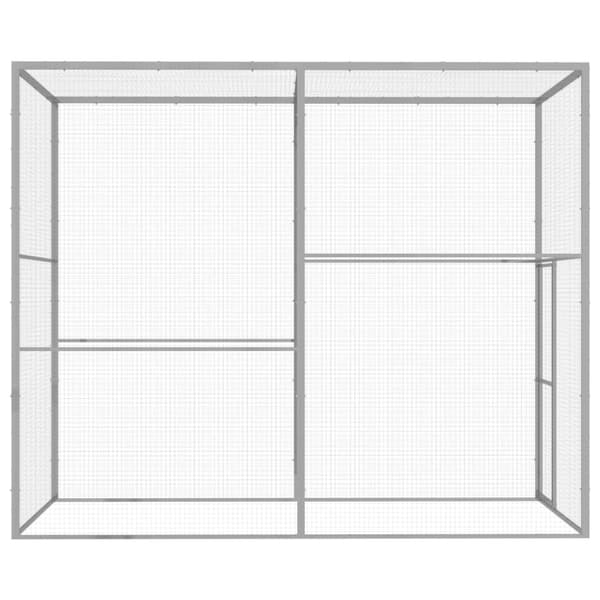 Kattbur 3x1,5x2,5 m galvaniserat stål