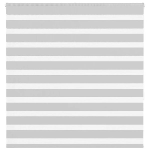 Rullgardin zebra ljusgrå 145x150 cm tyg bredd 140,9cm polyester