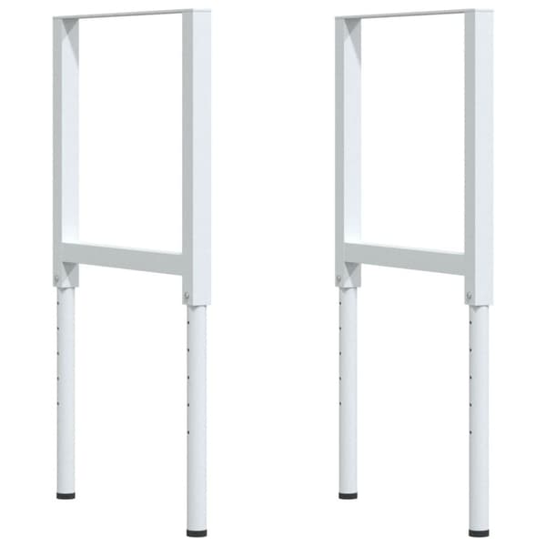 Arbetsbänk 100x60x(73-99,5) cm massiv akacia rektangulär