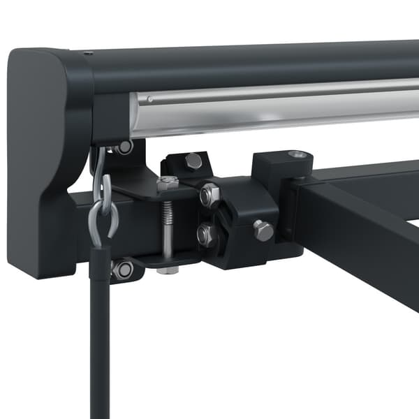 Markisram Justerbar Antracit 3,5 x 2,5 m Stål