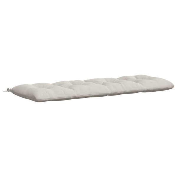 Bänk kudde VIANEN 100% Polyester Vit 180 x 60 x 12 cm