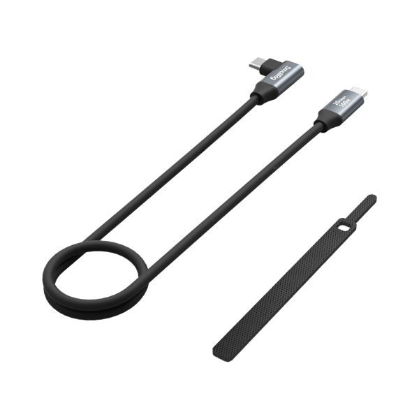 SmallRig 4791 USB-C (Straight) to USB-C (Angled) Data Cable 60cm