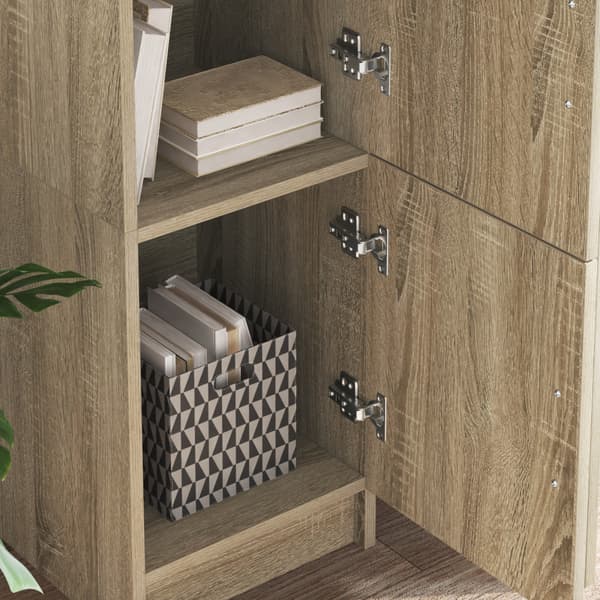 Skrivbord 2 pcs Sonoma-ek