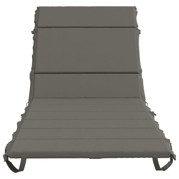 Solstol Kudde GEMERT 100% Polyester Grå 200 x 80 x 3 cm