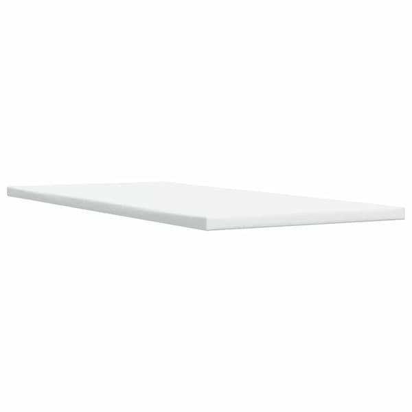 Ramsäng med madrass mörkbrun 90x200 cm tyg