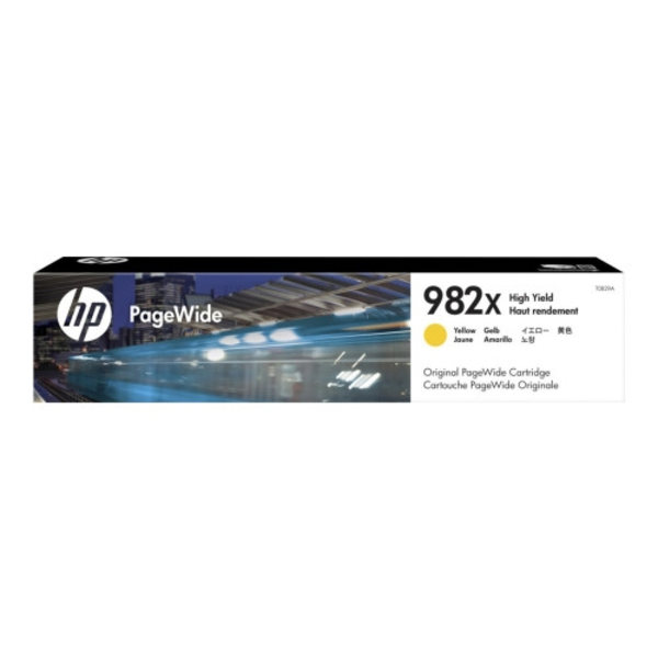 HP 982X - Lång livslängd - gul - original - PageWide - bläckpatron