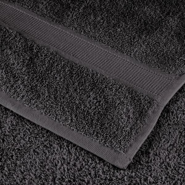 Premium handdukar SOLUND 4 st antracit 50x100cm 600gsm