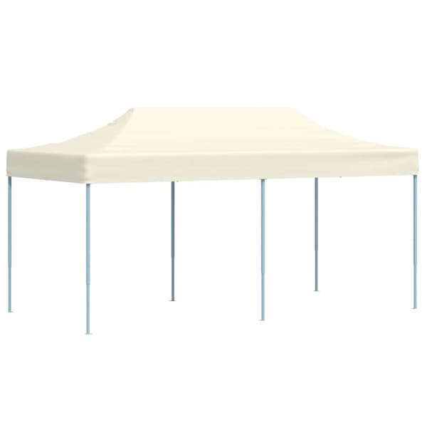 Pop-Up hopfällbart partytält 3x6 m gräddvit