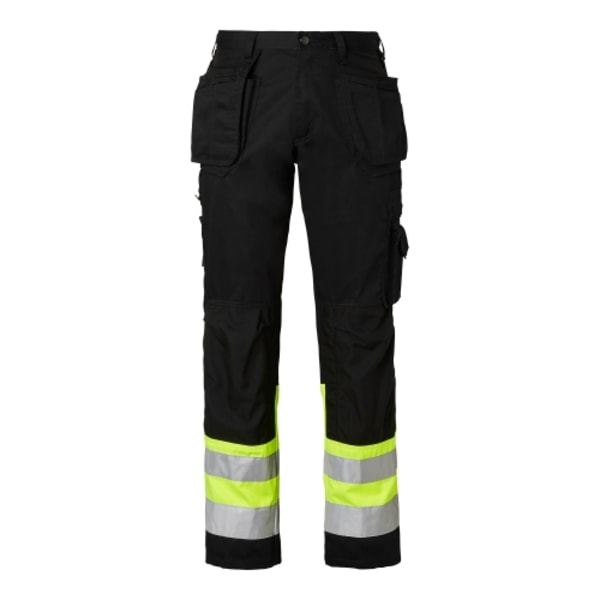 2171 Craftsmen Trousers Black/fluorescent yellow Unisex
