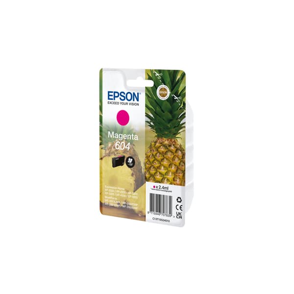 Epson 604 Singlepack - magenta - original - bläckpatron