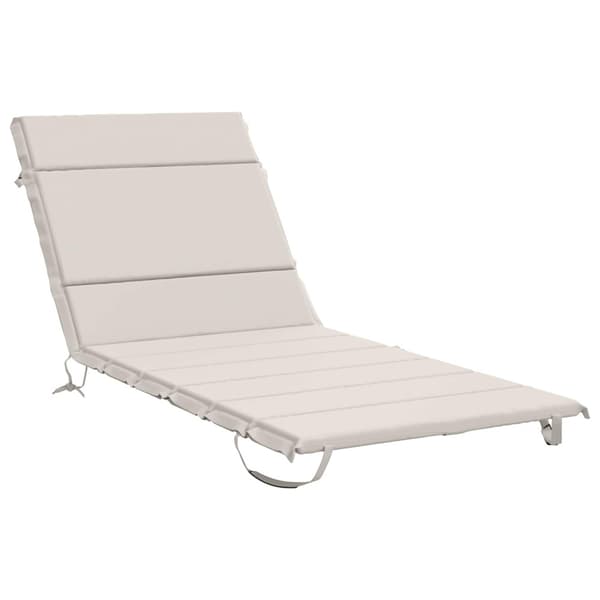 Solstol Kudde GEMERT 100% Polyester Vit 200 x 90 x 3 cm
