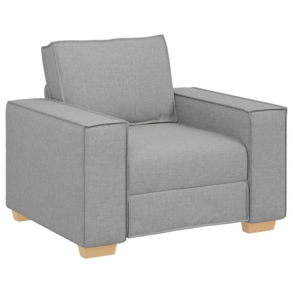 Soffa molngrå 100x78x84 cm tyg