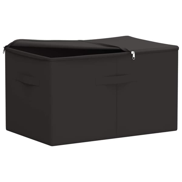 Förvaringslåda 2 pcs Antracit 55 x 35 x 32 cm Non-woven tyg