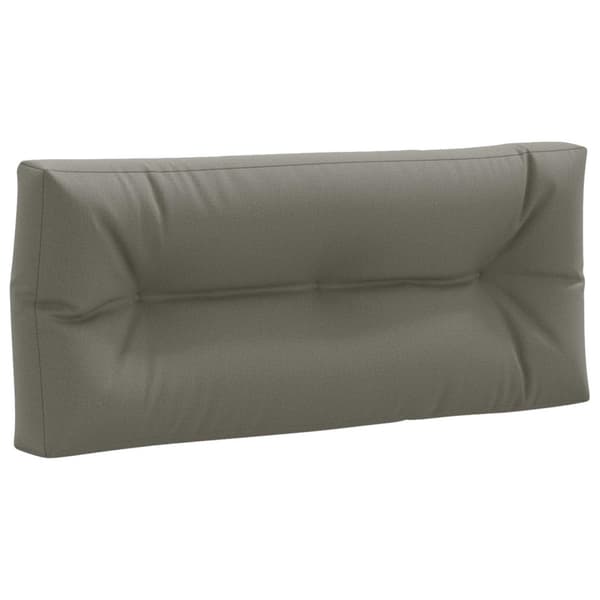 Pallryggkudde VIANEN 100% Polyester Grå 120 x 60 x 12 cm
