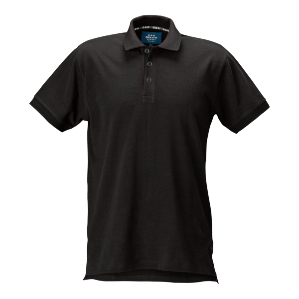 Morris solid Polo Black Male