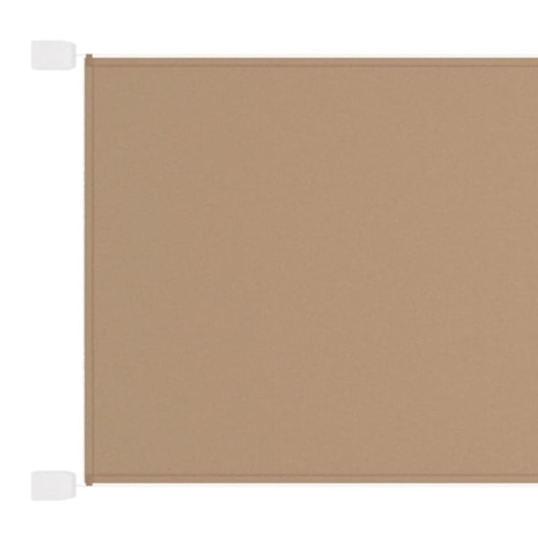 Markis vertikal taupe 60x800 cm oxfordtyg