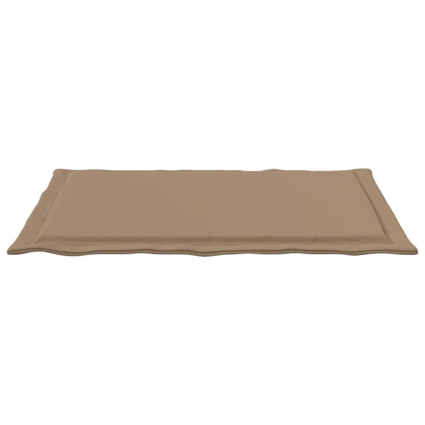 Sittkuddar 4 pcs Taupe 47 x 36 x 2 cm Polyester